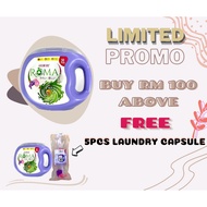 ROMA Laundry Capsule 50s(ALL IN ONE) **JASMINE flavour 99.9% ANTI-BACTERIAL