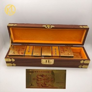 cod 200 pcs One Million Dollars Super Dragon Gold Banknote with luxurious Dragon Box and Dragon Cert