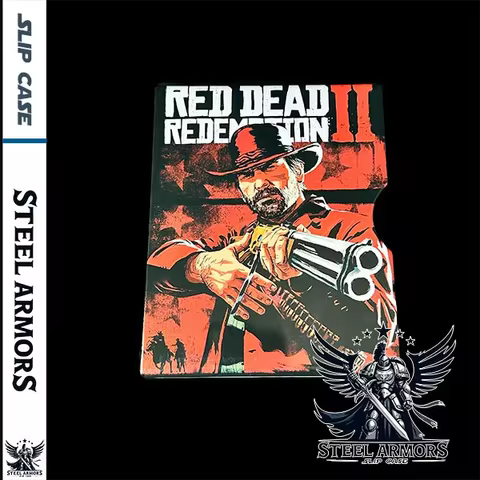 Red Dead Redemption 2 RDR2 Slip Case SteelArmors (Customization,Steel case,Game CD not included)