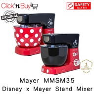 Mayer MMSM35 Disney x Mayer Mini Stand Mixer. 3.5L Capacity. 6 Speed Control. Safety Mark Approved. 1 Year Warranty.