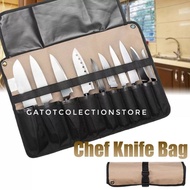 Knife storage bag set roll model