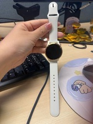Garmin Venu 2S 智能手錶 金色邊框 白色錶帶