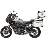 GSADV Yamaha Tracer MT-09 Motorcycle Top Box Aluminium & Side Box Aluminium With Pannier Rack