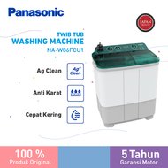 Panasonic NA-W86FCU1 Mesin Cuci 2 Tabung RATU Series [8.5 Kg]