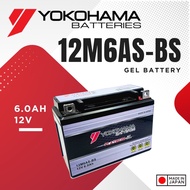 12M6AS-BS 12M6 YOKOHAMA BATTERY GEL YAMAHA SUZUKI MODENAS MR2 DEMAK DTM150 DZM200 ( 12V 6AH ) RUNFIR