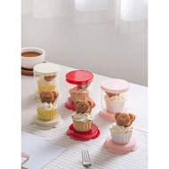 Children's Day Cupcake Box Muffin Cupcake Packaging Box Madeleine Small Cake Packaging Box Baking Pa