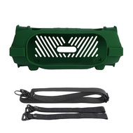 Vỏ silicon cho JBL charge6 Stereo bảo vệ chống rơi đơn giản màu trơn với dây đeo vai Loa Túi bảo vệ 