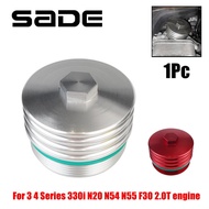 Car Oil Filter Cover Cap Shell Forged Aluminum Alloy Filter Housing Fit For BMW N20 N26 N51 N52 N53 