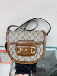 新淨✨Gucci 1955 horsebit round bag 圓餅馬鞍包