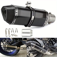 StealthFlow Universal Exhaust Silencer - Aerospace-Grade Titanium DB Killer with 360° Noise Dampenin