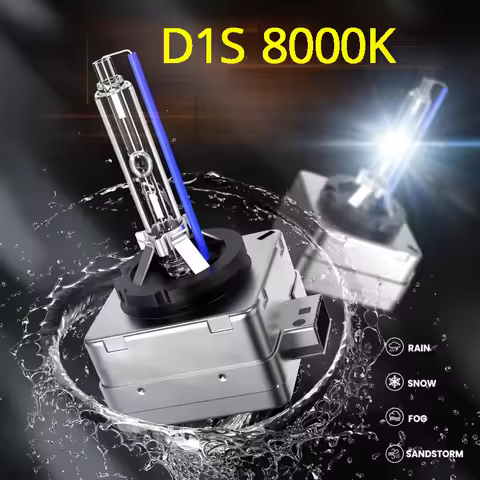 2PCS 35W D1S 8000K HID Xenon Headlight Bulb 4300K 6000K 55W D1S D3S Upgrade 150% Brighter High Low B