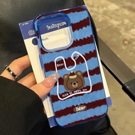 HP Soft Sweater Bearbiru For Vivo V60 Y400 V40 Lite 4G 5G Y28 V50 Y29 Y19S Pro Y11 Y18 Y12S Y03 Y20S