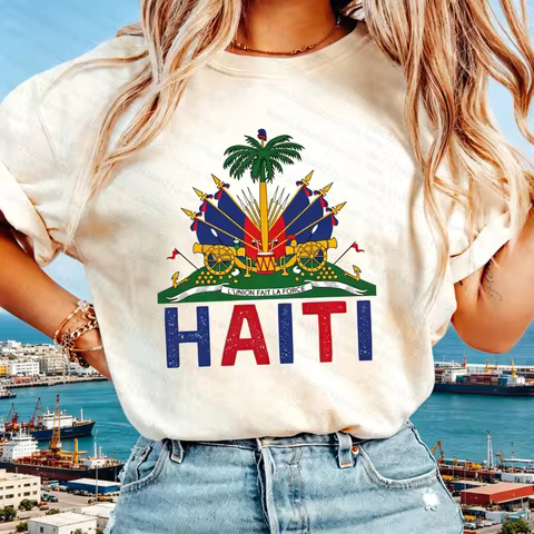 Retro Comfort Haiti T-shirt Haiti Freedom Shirt Freedom Began With Us Haitian Sweatshirt Haitian Fla