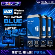 WD Blue 1TB (WD10EZEX) & 2TB (WD20EZRZ) Internal Hard Disk 3.5” SATA – Desktop PC HDD |
