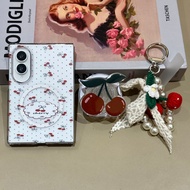 ลายการ์ตูนสุดเจ๋งรองรับชาร์จไร้สายมีขาตั้งและสายคล้องเคสโทรศัพท์กันกระแทกแบบใสสำหรับ Samsung Z Fold8