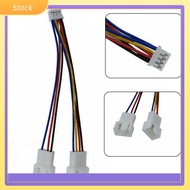 [HOT SALE]GPU PH2.0  for Mini 4Pin to 2 Way CPU 4Pin  for PWM fan connector cable  Y Splitter