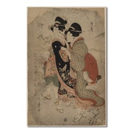 ร้าน Por โปสเตอร์และภาพพิมพ์ผ้าใบวาดภาพ Ukiyoe ของญี่ปุ่นภาพแขวนผนังโมเดิร์น0926
