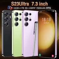 S23 Ultra smartphone, 4/8/16GB RAM+64/256GB/1TB ROM, global version of Android phone, support for face recognition, 5G, large battery