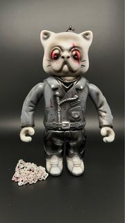 疲勞貓膠公仔sofubi