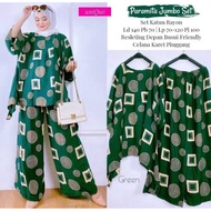 Niyara Jumbo Set - One Set Jumbo Katun Rayon Tidie Premium Busui Setelan Wanita Waka Waka Set Celana