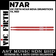 VIC FIRTH N7AR NOVA DRUMSTICKS 7A , RED