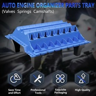 Valve Train Organizer Tray, Engine Organizer, Parts Tray, Accessories with Gloves, Lightweight, Blue