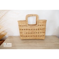MAGARY BAGS / Dieng Bag / Rattan Bag / Rattan Bag / Leather Bag / Balinese Rattan Bag / Bali Rattan 