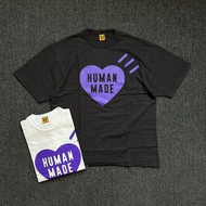 HEART FUKUOKA Fukuoka Purple Love 100% Cotton Short Sleeved T-shirt