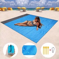 《Europe and America》 200x210cm Beach Blanket Portable Waterproof Camping Floor Mat Outdoor Foldable Picnic Mattress Bed Sleeping Pad Supplies
