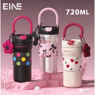 720ml Tumbler 316 Stainless Steel  Thermos Bottle Water with Strap Coffee Mug Car Carrying Cups boto