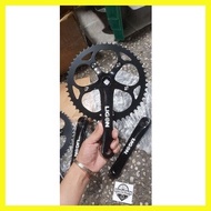 ∈ ➨ ▧ LIGON CRANKSET 48 AND 52T AVAILABLE 170 ARM SEMI ALLOY
