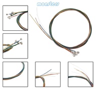 Mon 6 Pack Acoustic Guitar String Stainless Steel Core Acoustic Folk Guitar Strings