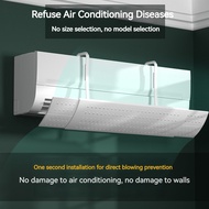 Alat Pesongan Udara Deflector Aircon Baffle Block Baffling Wind Direct Prevent Windshield Air Condit