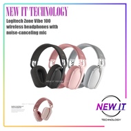 Logitech Zone Vibe 100 & Zone 300 Lightweight Wireless noise-canceling Mic Bluetooth Professional He
