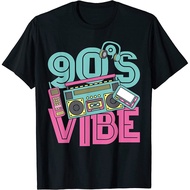 Hot selling men's T-shirts 90s Vibe Retro 90s Music Costume Party 90s T-shirt
