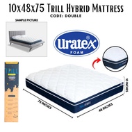 10" TRILL HYBRID MATTRESS URATEX/ FOAM MATTRESS/ URATEX FOAM/HIGAAN