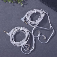 {Sakurasayin} 3.5MM 2PIN In Ear Wired Earphones KZ Silver Plated KZ Earphones Cables Upgrade Cable W