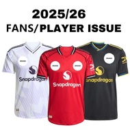 (PLAYER ISSUE X FANS ISSUE) Man U Home Away 3rd Third Kit Football Jersey 25/26 Jersi Murah Kualiti 