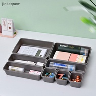 JKSG 13Pcs Drawer Organizers Separator for Home Office Desk Stationery Storage Box JKK