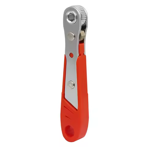 1Pcs 6.35mm Hexagon Spanner Two Way 1/4 Inch Adjustment Quick Release Repair Tools Corrosion Resista