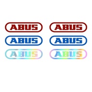 6pcs Bike Stickers for ABUS Helmet Frame of Road MTB Bicycle Cycling Decals
