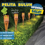 KakiDeco Pelita Buluh Solar Light LED Lights Pelita Bamboo Pelita Solar Raya 2026