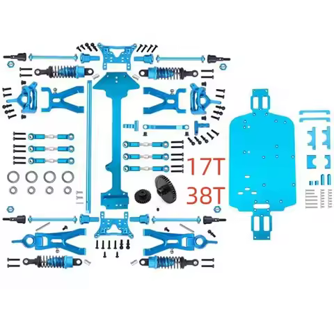 1 Set Complete Upgrade Parts Kit for 1/18 WLtoys A959-B A969-B A979-B K929-B Electric RC Car Off Roa