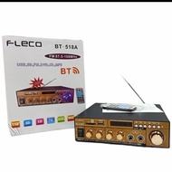 Bluetooth FLECO POWER Amplifying KARAOKE Wireless AMPLIFIER 518A