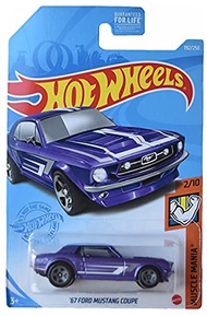 67 Ford Mustang Coupe, [Purple] 192/250 Muscle Mania 2/10