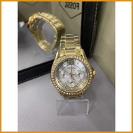 ۩ ◡ ✝ Fossil Reily Multi Function Women Watch Stainless Steel