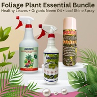 Foliar Spray for Healthy Leaves, Organic Neem Oil, Leaf Shine Spray (Bundle Deals)