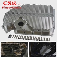 Silver Oil Sump Pan EA888 Engine Fits  For  Gen 2 Gen 3 VW Golf GT I R MK6 MK7 Audi A3 S3 TSI