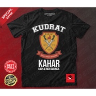 BAJU KAHAR KAPLA HIGH COUNCIL KUDRAT T-SHIRT LENGAN PENDEK ROUNDNECK COTTON