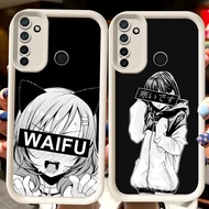 H116 Sugoi Senpai White Casing for Realme Narzo 10A 5i 9i C75 7i 6i C17 C2s C2 5s 10 20A 5 14 14T 14